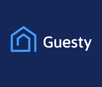 Guesty logo – short-term rental property management software