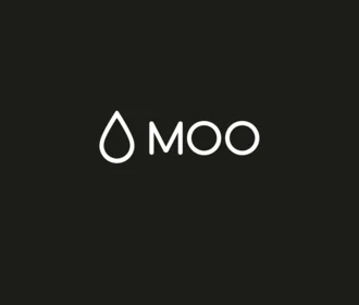 Moo logo – custom business cards and branding materials provider