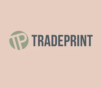 Tradeprint logo – professional business card and print services